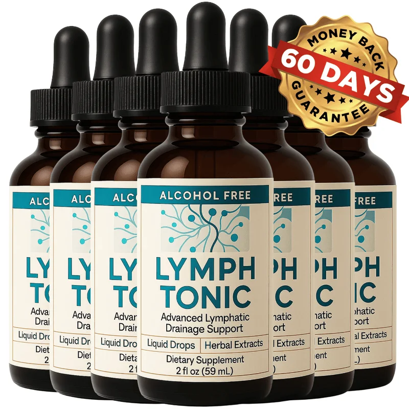Lymph Tonic Longevity & Vitality Health — 6 Bottle / 180 Day Pack